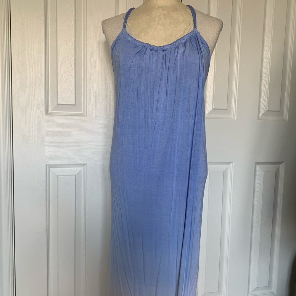 Ombré Sleeveless Maxi Dress